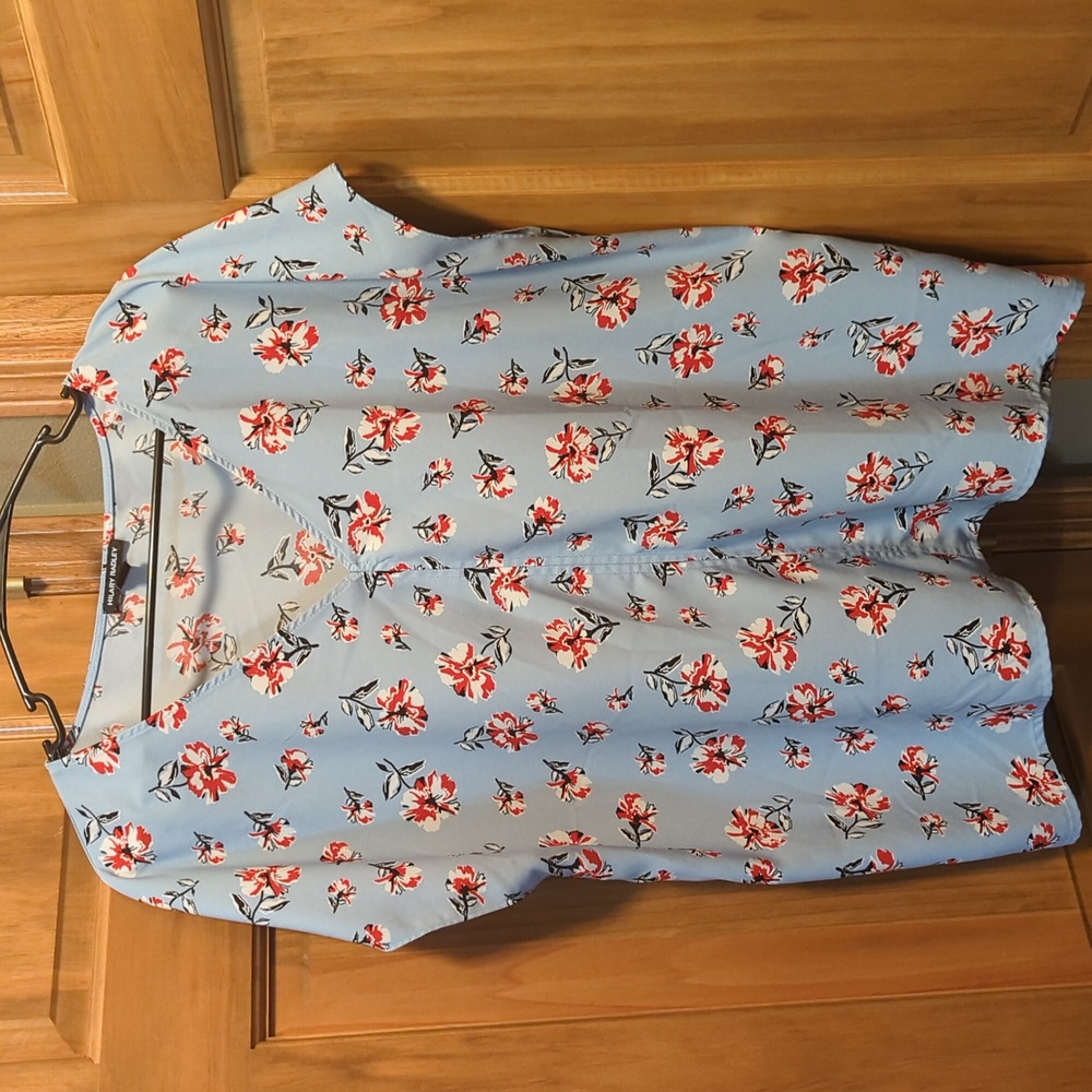 Hilary Radley XXL Floral Casual Blouse